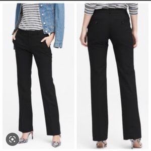 Banana Republic 215 Black Trouser Size 0P